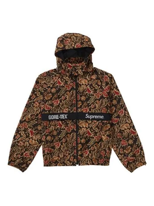 Куртка fw18 x gore-tex court jacket flower print 3m Supreme — изображение 1 из 2, мульти