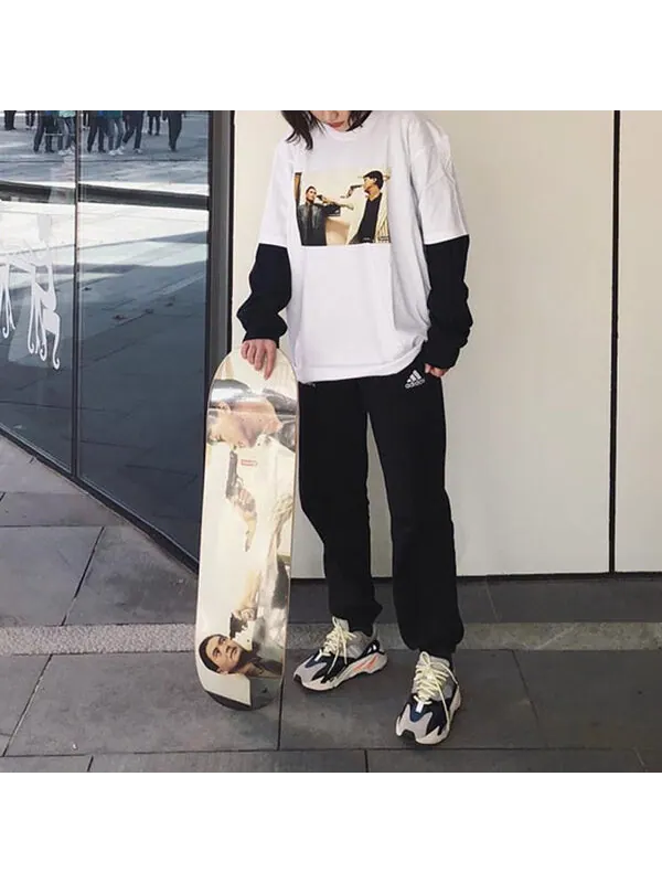 Футболка fw18 the killer trust tee bloody twins chow yun fat printing short sleeve white Supreme — изображение 3 из 3, белый