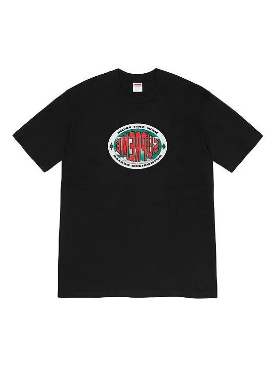 Футболка fw19 week 1 new shit tee logo tee Supreme — изображение 1 из 2, черный