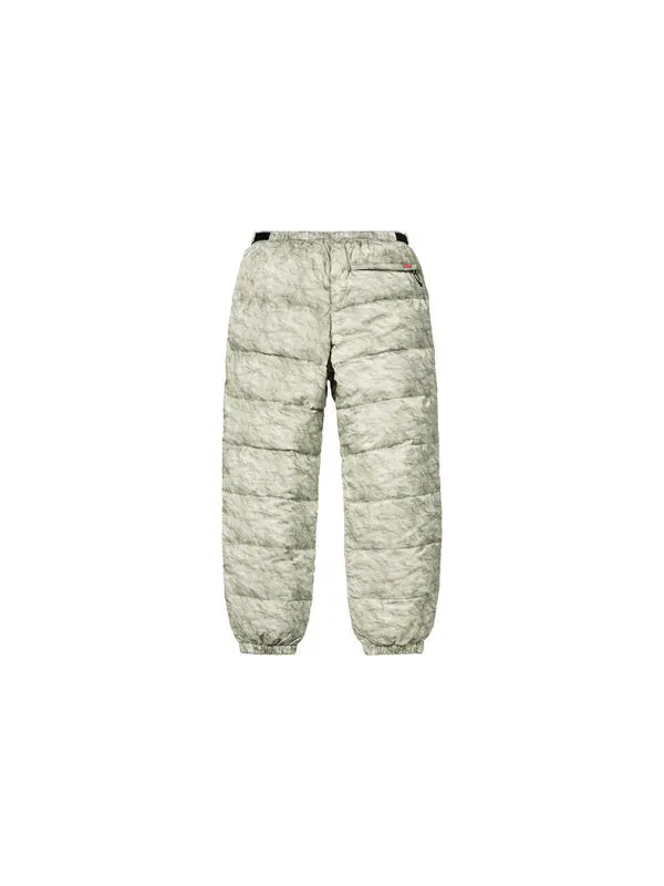 Брюки fw19 week 18 x the north face paper print nuptse pant Supreme — изображение 2 из 3, серый