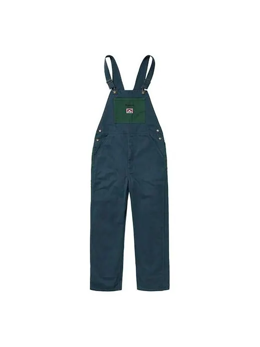 Брюки fw19 week 3 x ben davis overalls crossover blue green contrasting colors pants Supreme — изображение 1 из 2, синий
