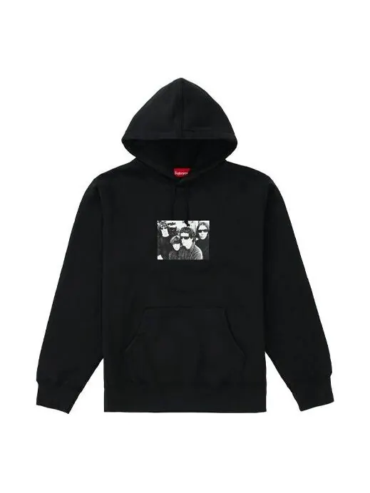 Толстовка the velvet underground hooded sweatshirt 'black' Supreme — изображение 1 из 2, черный