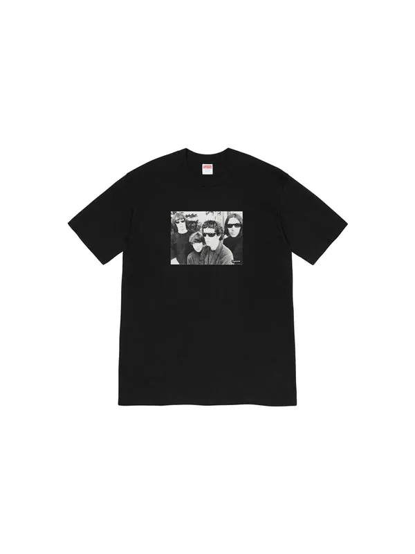 Футболка fw19 week 4 x the velvet underground tee Supreme — изображение 2 из 2, черный