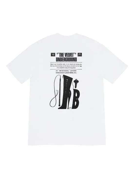 Футболка fw19 week 4 x the velvet underground tee Supreme — изображение 1 из 2, белый