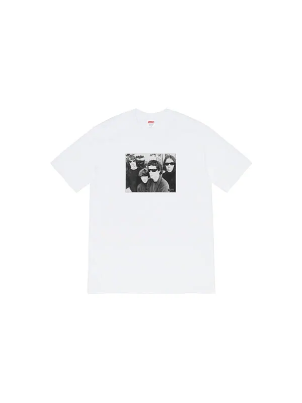 Футболка fw19 week 4 x the velvet underground tee Supreme — изображение 2 из 2, белый