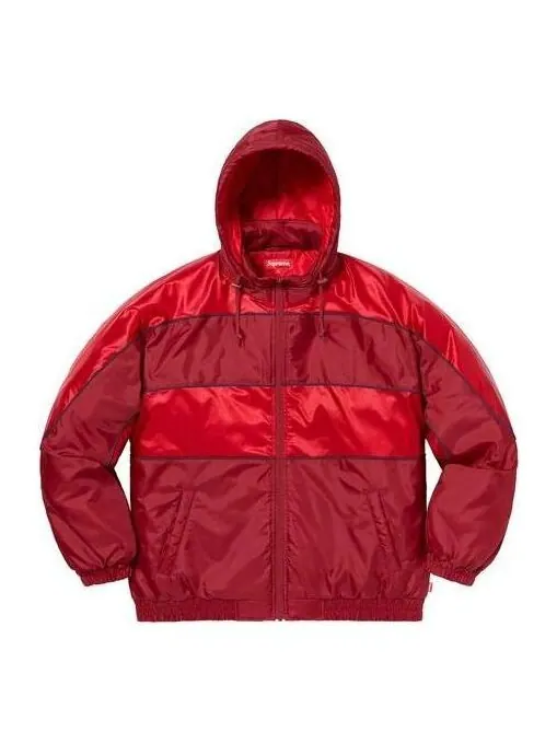 Куртка sports piping puffy jacket 'red' Supreme — изображение 1 из 2, красный