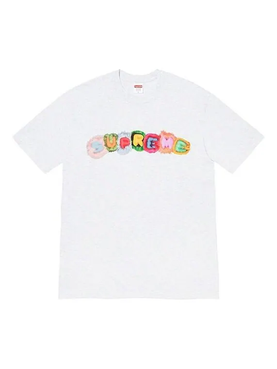 Футболка week 7 pillows tee logo short sleeve gray Supreme — изображение 1 из 1, серый
