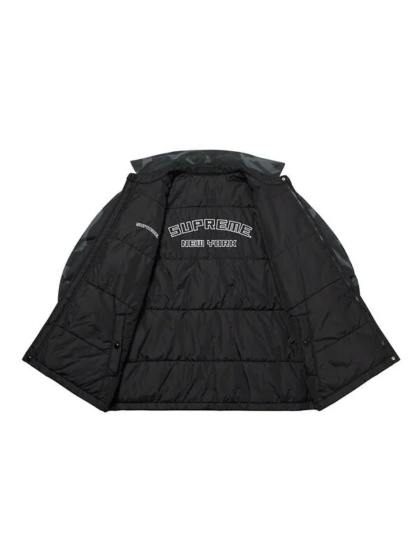 Куртка fw19 week 8 reversible puffy work jacket Supreme — изображение 3 из 4, черный