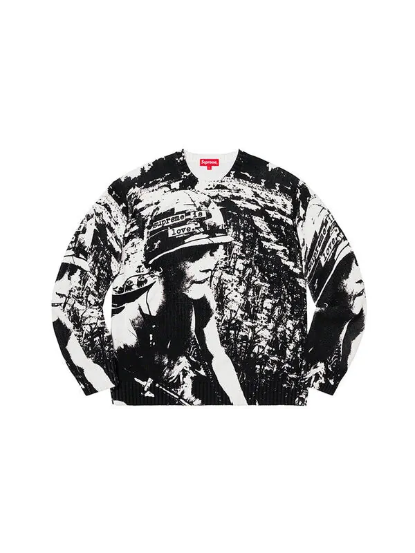 Свитер is love sweater 'white' Supreme — изображение 2 из 2, белый