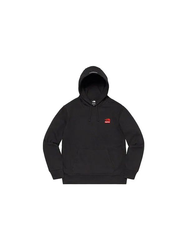 Толстовка fw19 week 10 x the north face statue of liberty hooded sweatshirt black Supreme — изображение 2 из 2, черный