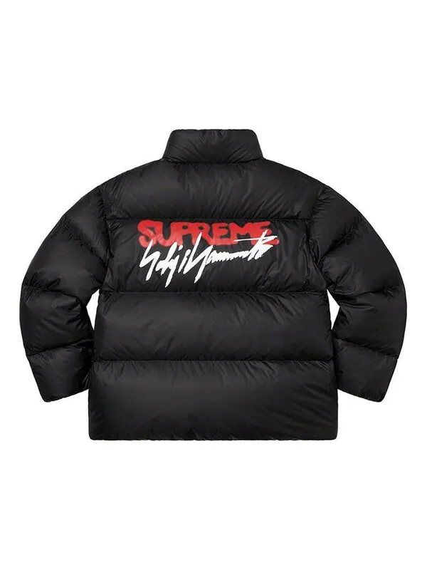 Куртка x yohji yamamoto down jacket 'black white red' Supreme — изображение 2 из 3, черный/белый/красный