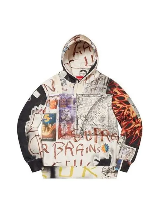 Толстовка lsd spells hooded sweatshirt 'multi-color' Supreme — изображение 1 из 3, мульти
