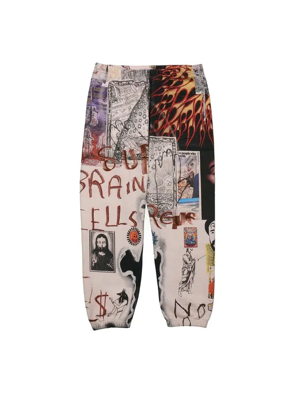 Брюки lsd spells sweatpants 'multi-color' Supreme — изображение 1 из 2, мульти