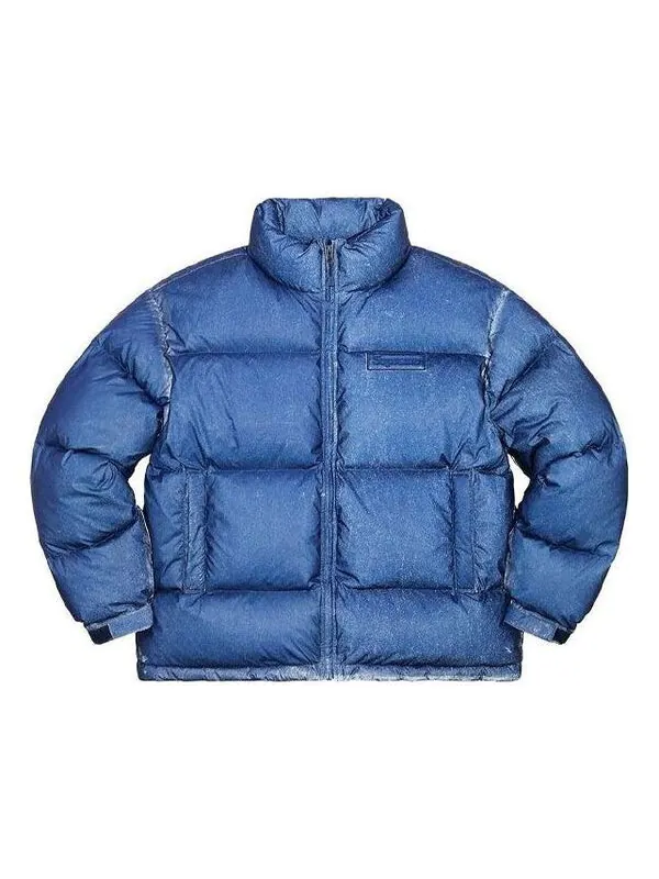 Куртка reflective speckled down jacket 'blue' Supreme — изображение 1 из 3, синий