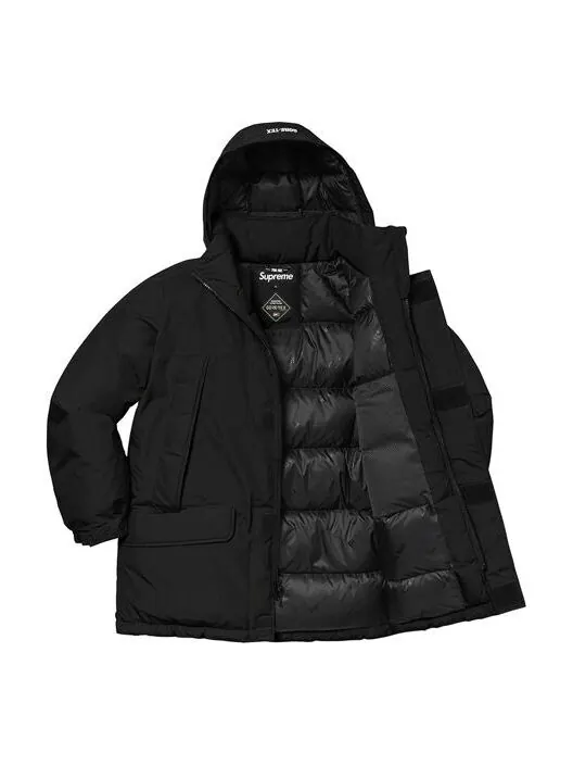 Куртка gore-tex 700-fill down parka 'black' Supreme — изображение 3 из 4, черный