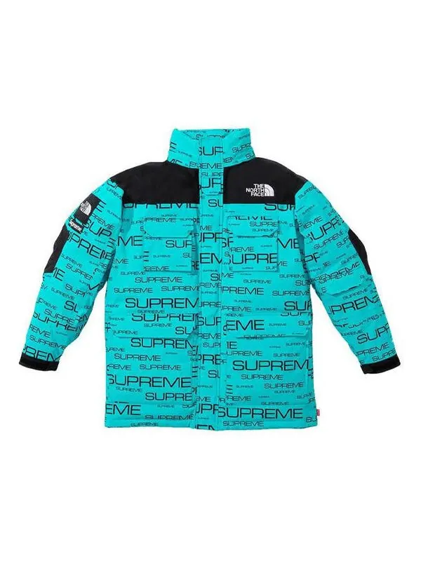 Куртка x the north face coldworks 700-fill down parka 'blue black' Supreme — изображение 4 из 4, синий/черный