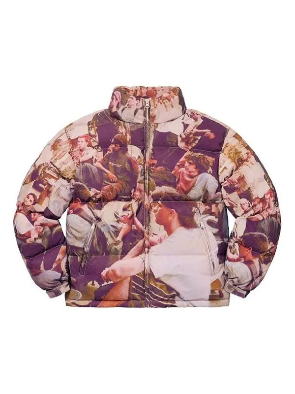 Куртка lafayette reflective down jacket 'multi-color' Supreme — изображение 2 из 3, мульти