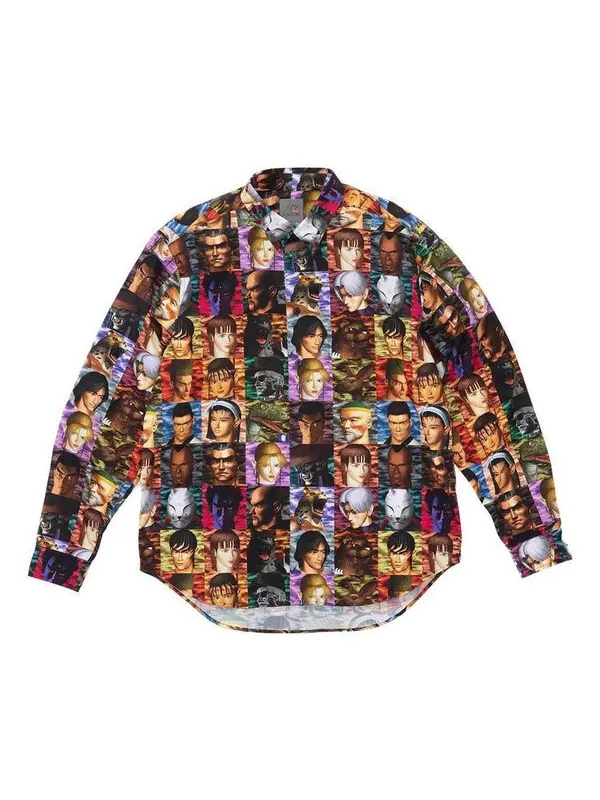 Рубашка x yohji yamamoto tekken shirt 'multi-color' Supreme — изображение 1 из 2, мульти