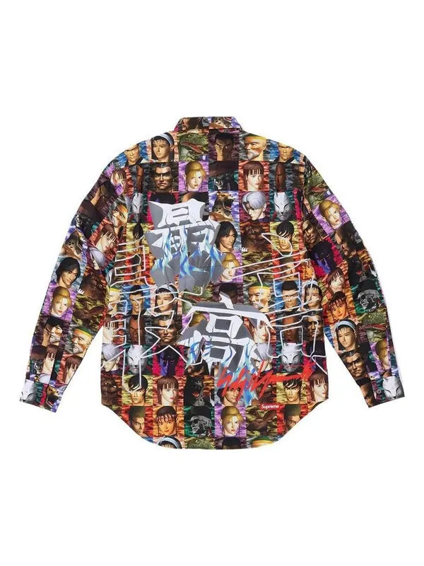 Рубашка x yohji yamamoto tekken shirt 'multi-color' Supreme — изображение 2 из 2, мульти