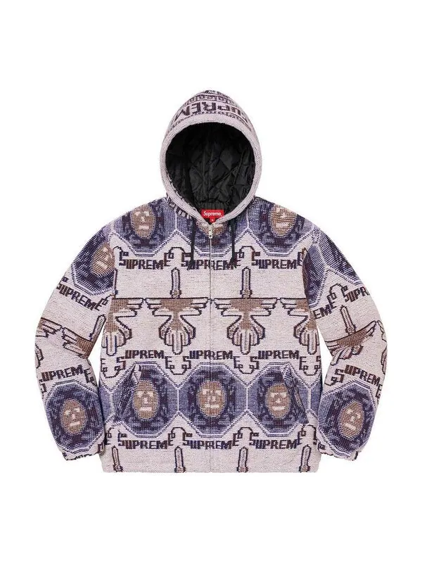 Куртка woven hooded jacket 'multi-color' Supreme — изображение 1 из 3, мульти