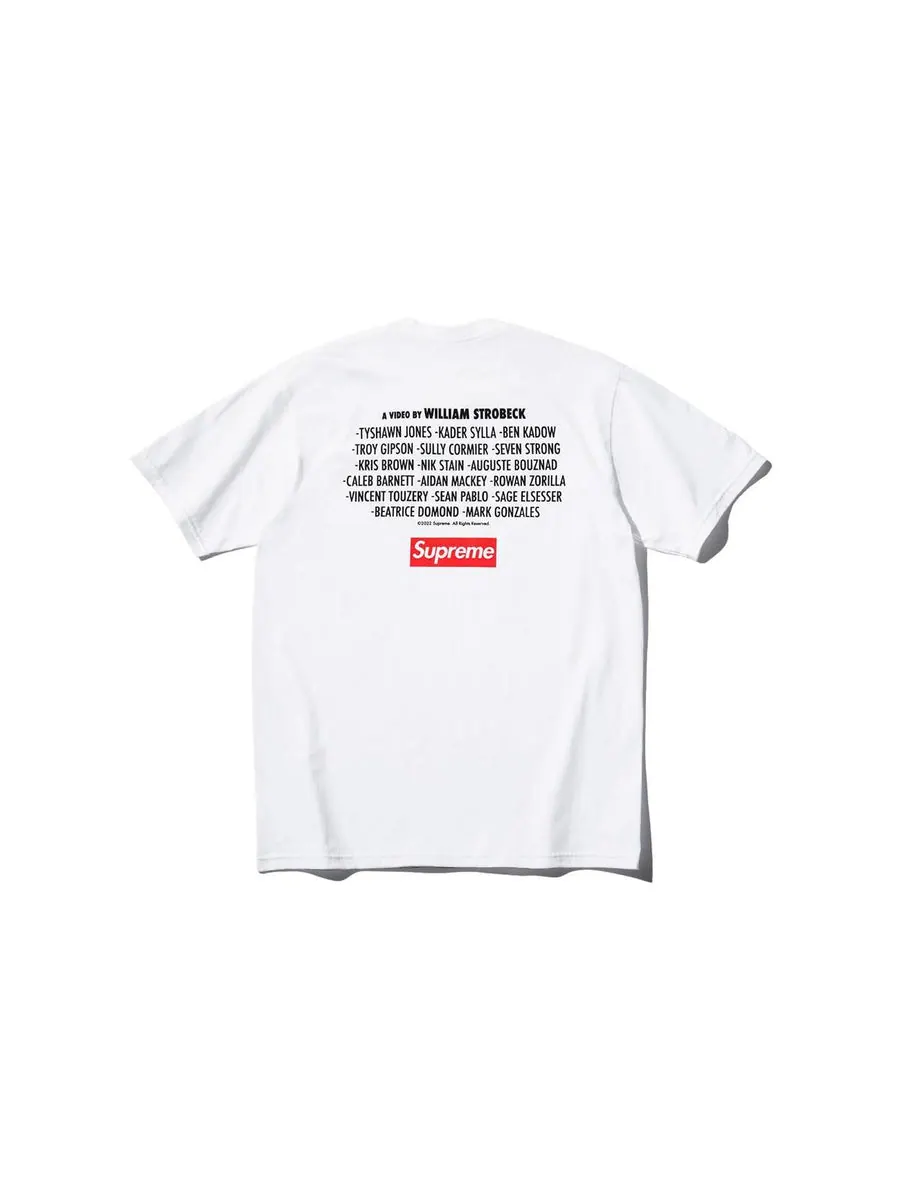 Футболка Supreme FW22 Week 14 Play DeadTee T — изображение 2 из 2, белый