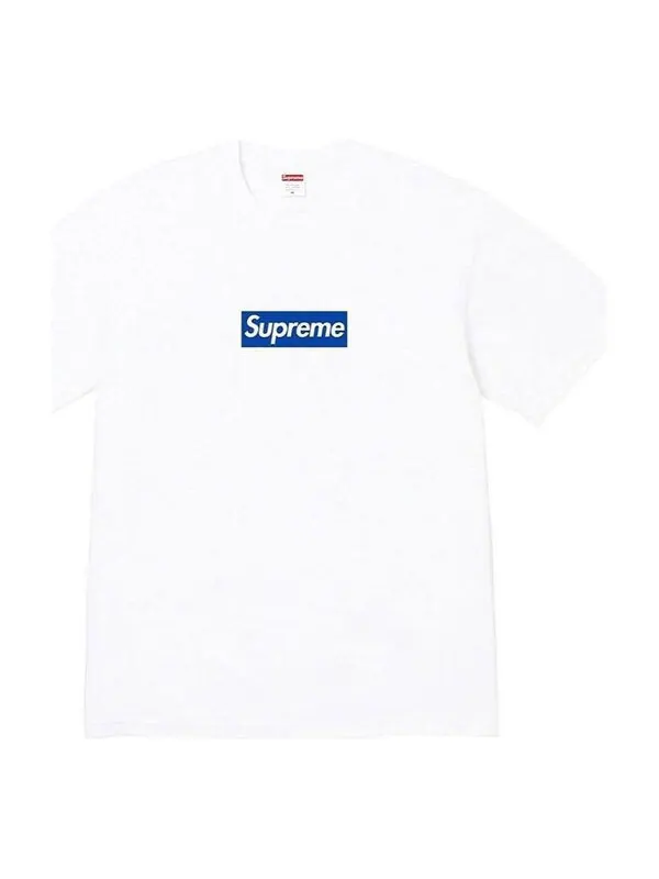 Футболка fw23 box logo t-shirt 'white' Supreme — изображение 1 из 3, белый