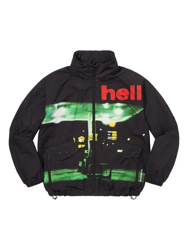 Куртка fw23 week12 fw23 high density cotton jacket 'black' Supreme — изображение 1 из 4, черный