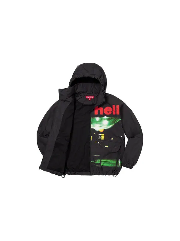 Куртка fw23 week12 fw23 high density cotton jacket 'black' Supreme — изображение 3 из 4, черный