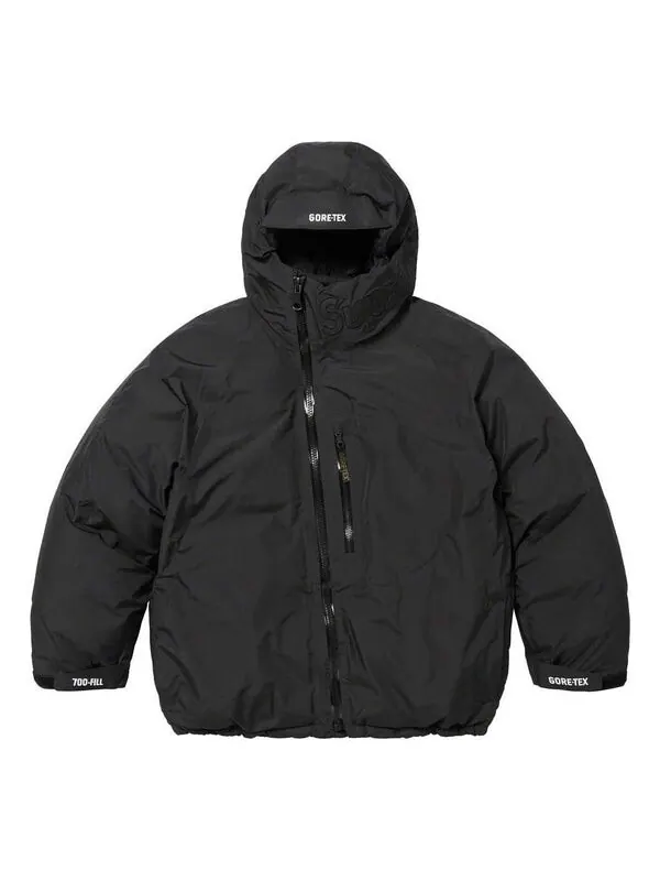 Куртка gore-tex 700-fill down parka 'black' Supreme — изображение 1 из 4, черный