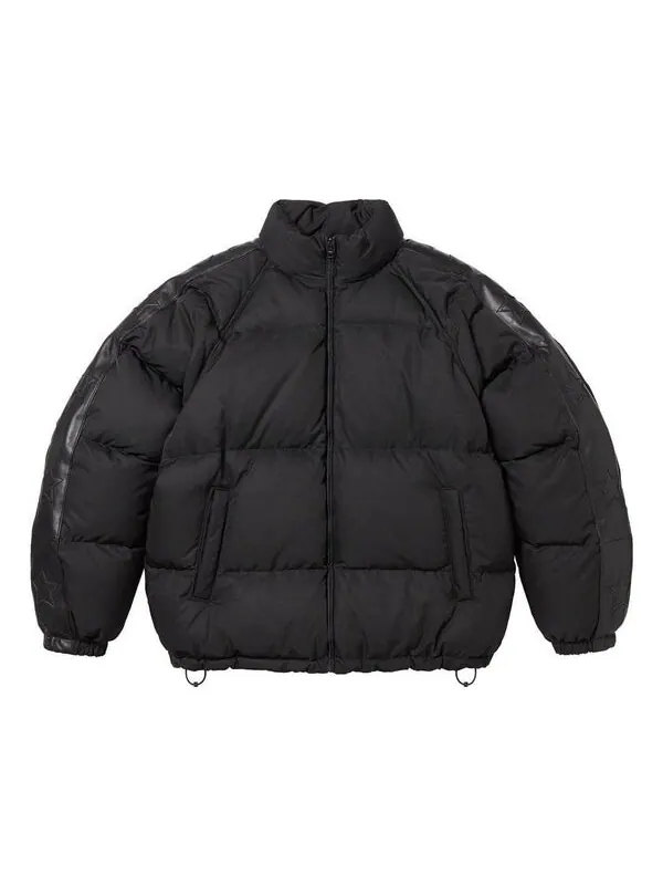 Куртка star sleeve down puffer jacket 'black' Supreme — изображение 1 из 3, черный