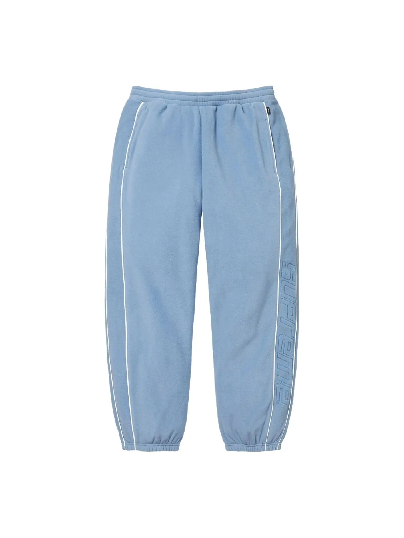 Брюки Supreme Polartec Reflective Piping Pant 'Light Blue' — изображение 1 из 2, светлый синий