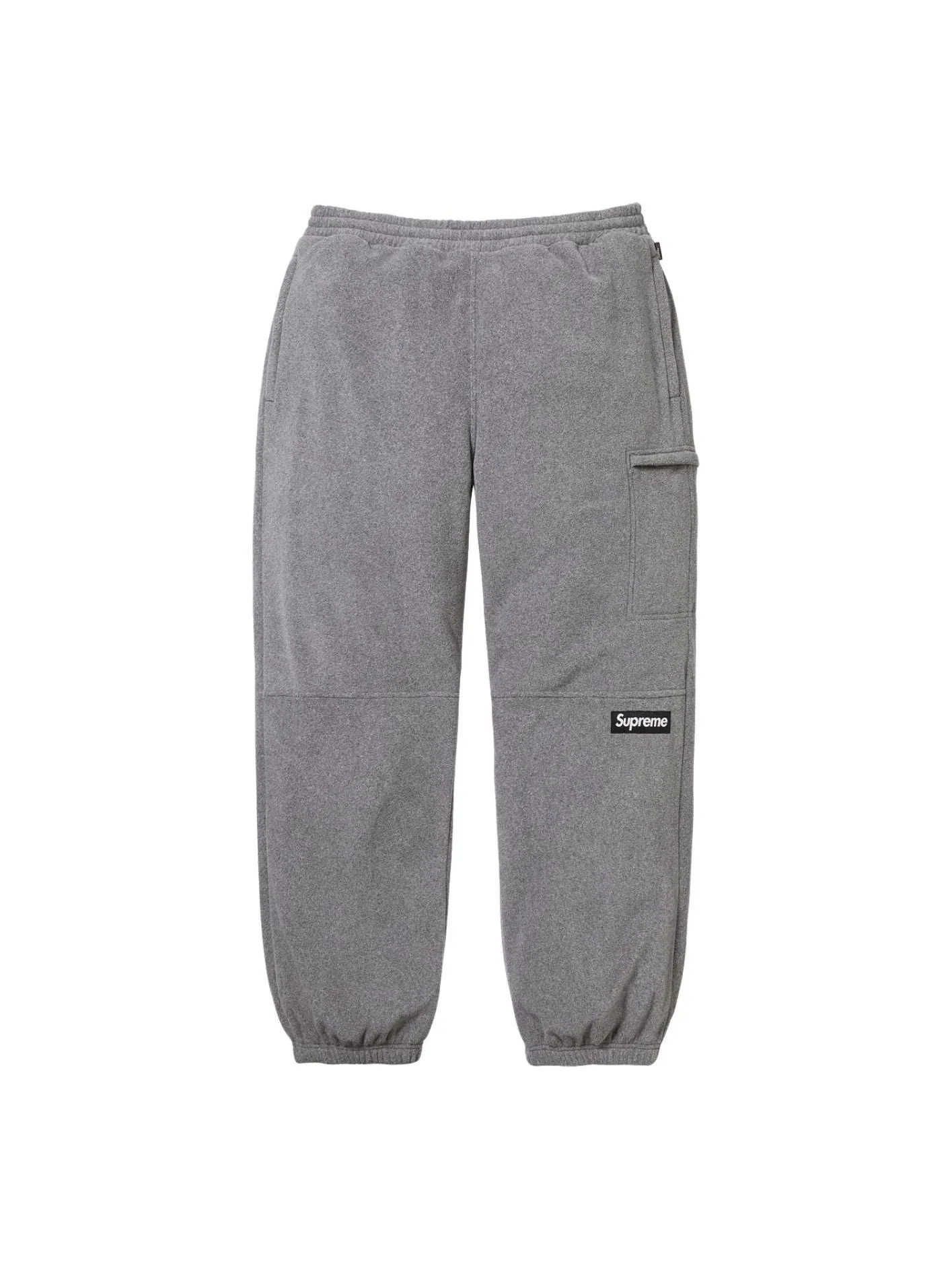 Брюки Supreme FW25 Polartec 'Grey' — изображение 1 из 2, серый