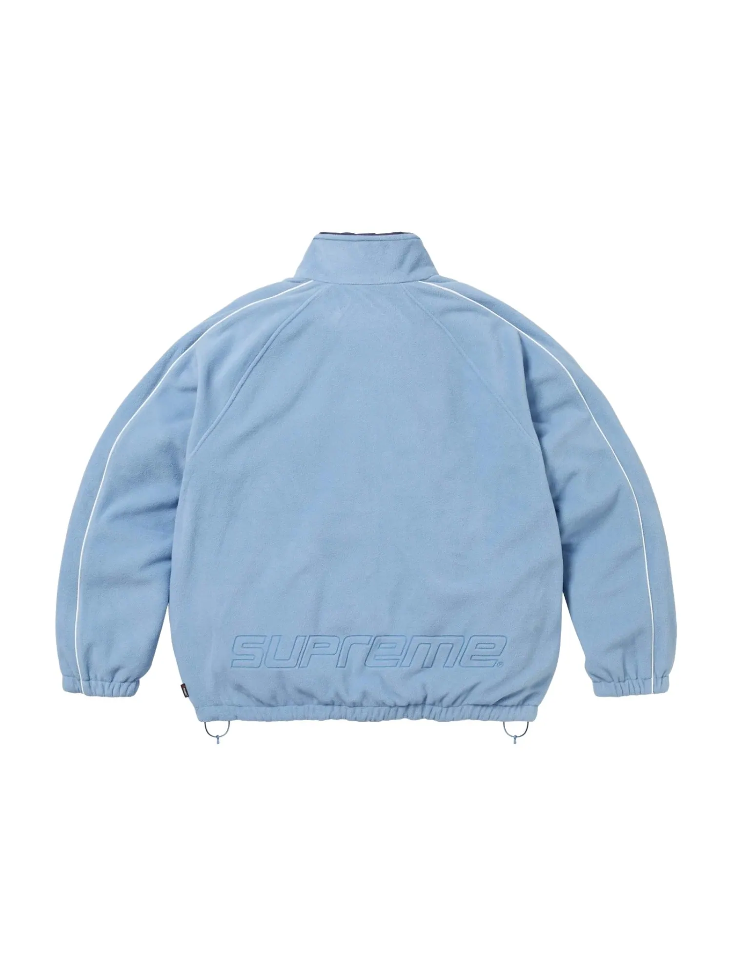 Спортивная куртка Supreme Polartec Reversible Track Jacket 'Nav' — изображение 4 из 4, темно-синий