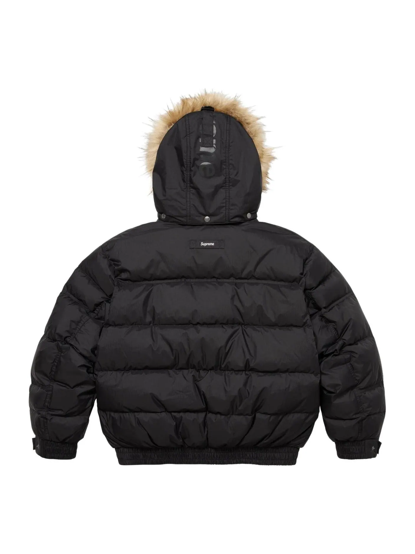 Пуховая куртка Supreme FW25 с защитной маской и наполнителем 700-Fill — изображение 2 из 2, черный