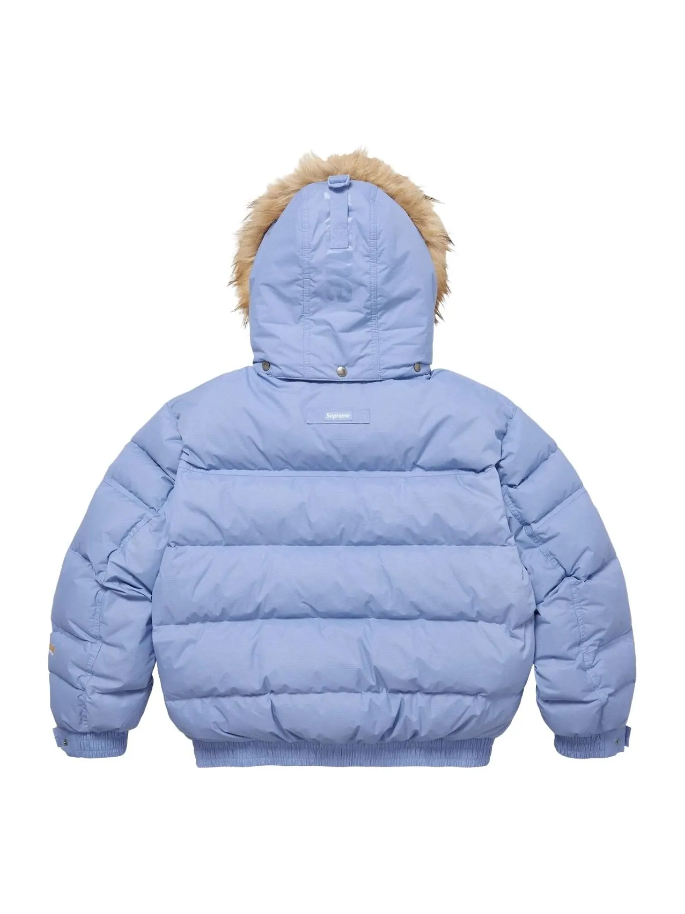 Пуховая куртка Supreme FW25 с защитной маской и наполнителем 700 — изображение 2 из 2, светлый синий