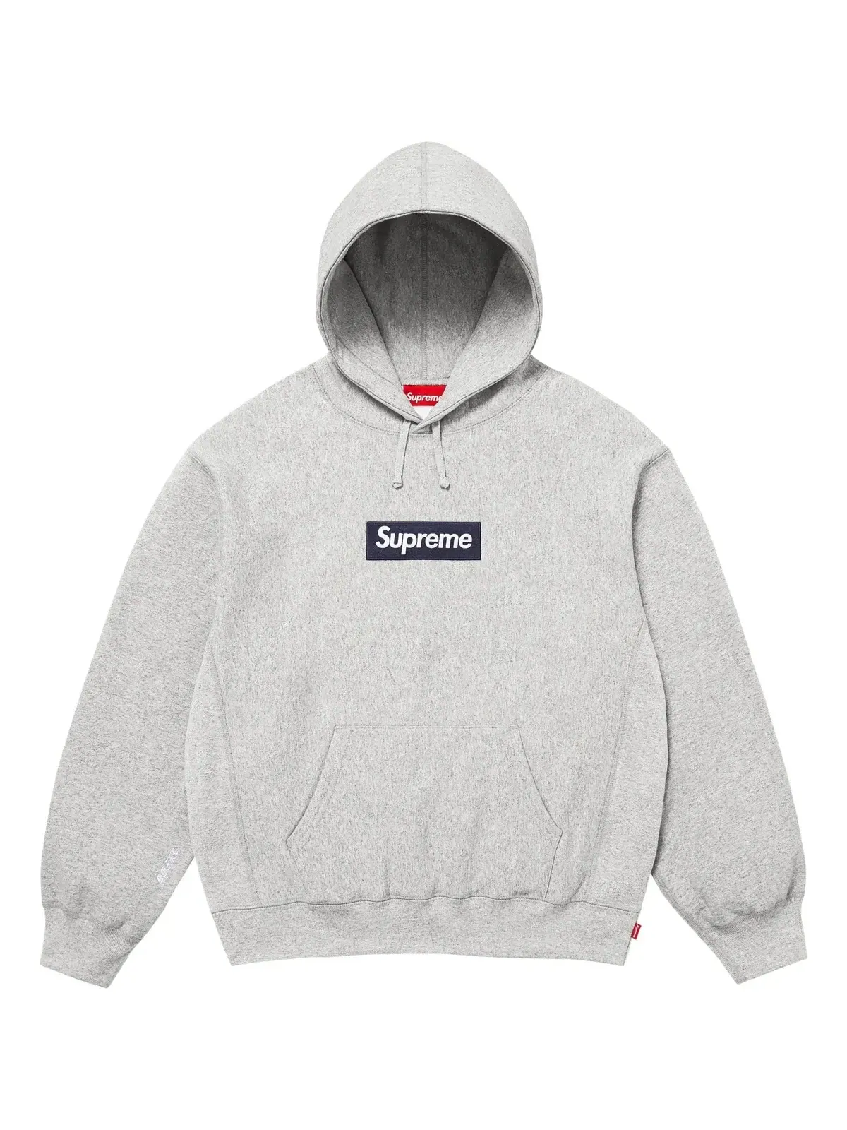 Худи Supreme Box Logo — изображение 1 из 1, серый