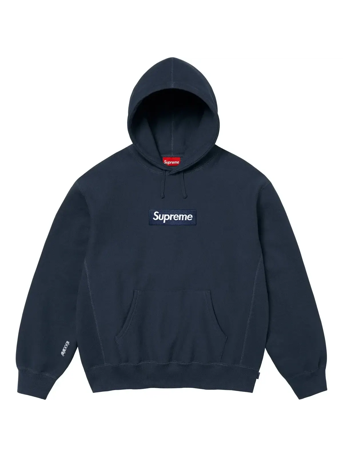 Худи Supreme Box Logo — изображение 1 из 1, синий