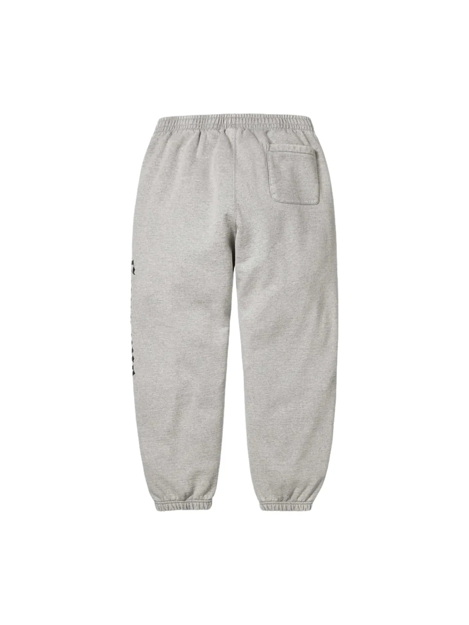 Спортивные штаны Supreme FW25 Washed Old English 'Heather Grey' — изображение 2 из 2, серый