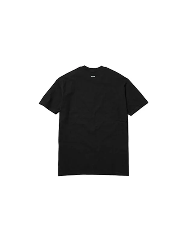 Футболка ss17 michael jackson tee black printing short sleeve Supreme — изображение 2 из 2, черный