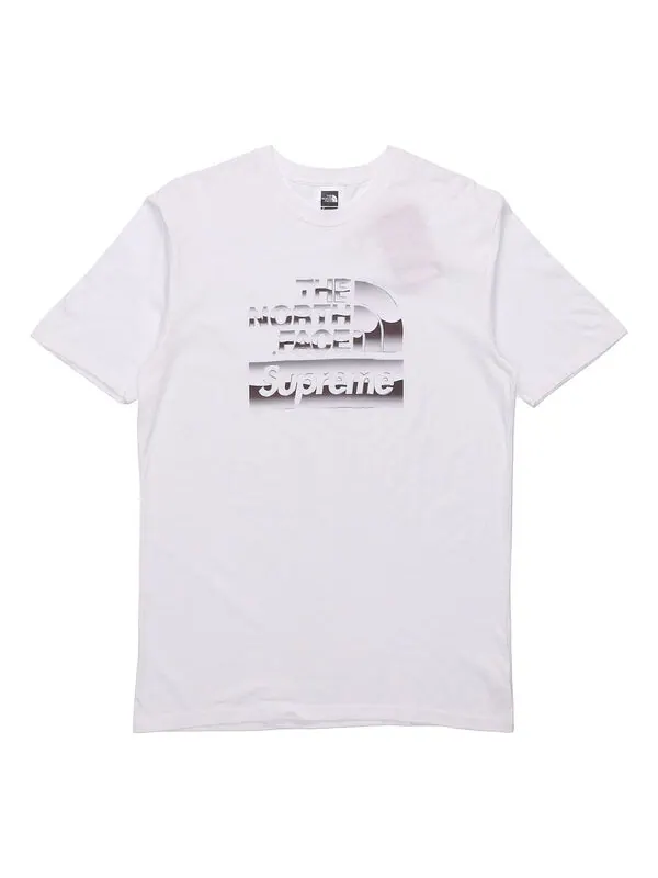 Футболка ss18 the north face metallic logo white tee Supreme — изображение 1 из 2, белый