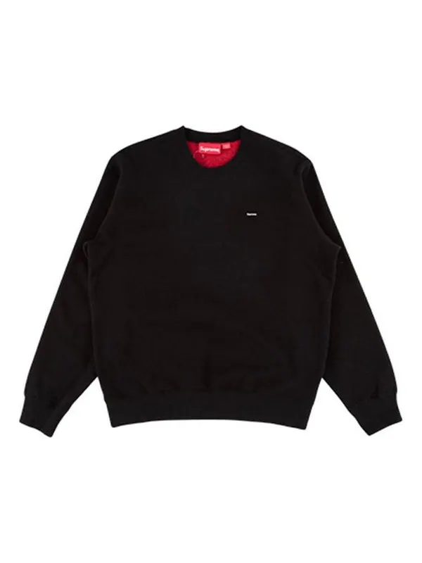 Свитер contrast crewneck 'black' Supreme — изображение 1 из 1, черный