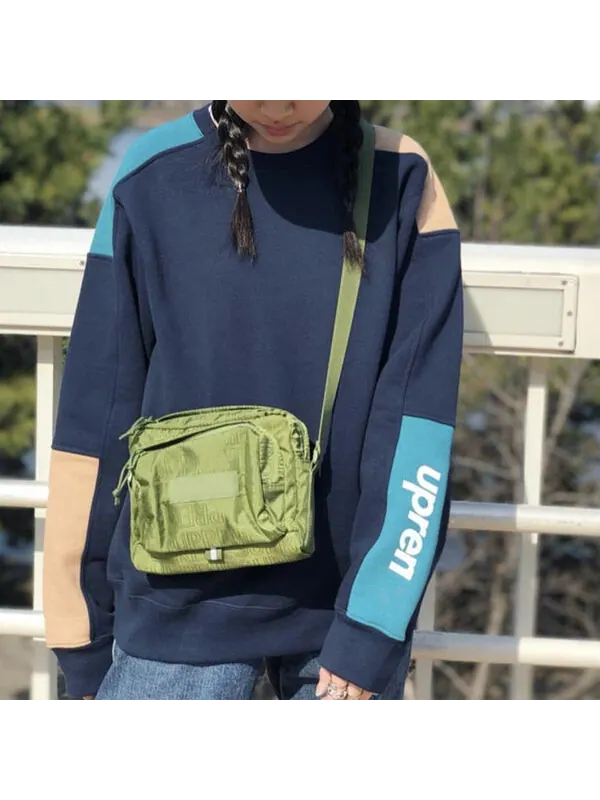 Толстовка ss19 formula crewneck blue logo Supreme — изображение 2 из 2, синий