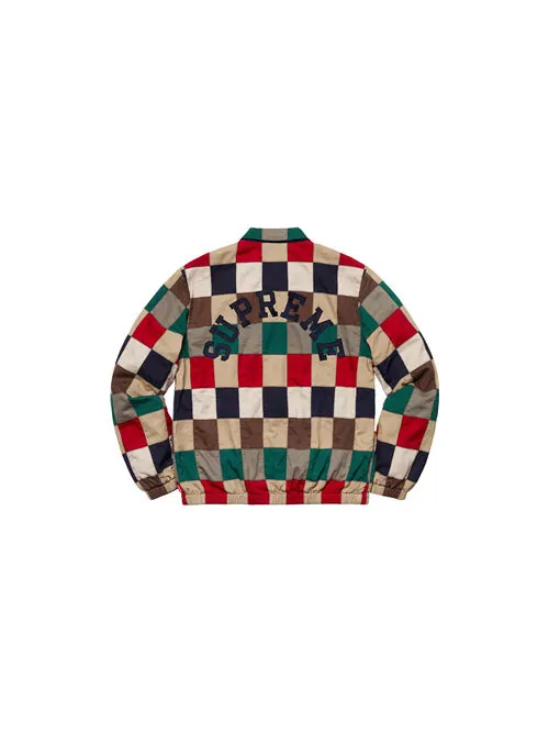 Куртка patchwork harrington jacket 'multi-color' Supreme — изображение 2 из 4, мульти