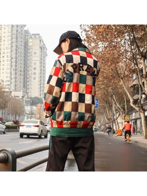Куртка patchwork harrington jacket 'multi-color' Supreme — изображение 3 из 4, мульти