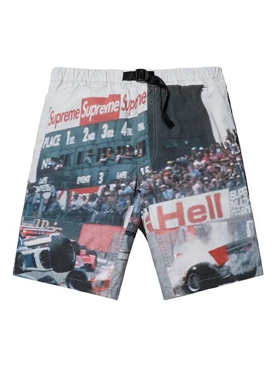 Шорты ss19 grand prix parka short Supreme — изображение 1 из 1, мульти