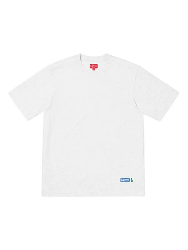 Футболка ss19 athletic label tee sports short sleeve gray Supreme — изображение 1 из 1, серый