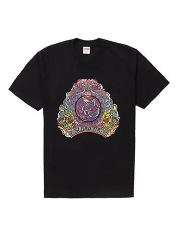 Футболка ss19 knot tee black round neck short sleeve Supreme — изображение 1 из 1, черный