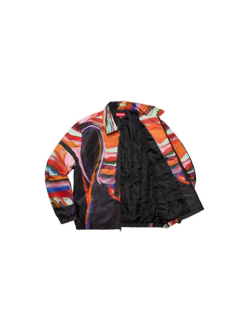 Куртка Supreme SS19 Reaper Work Jacket Painting Cargo Unisex — изображение 2 из 3, черный