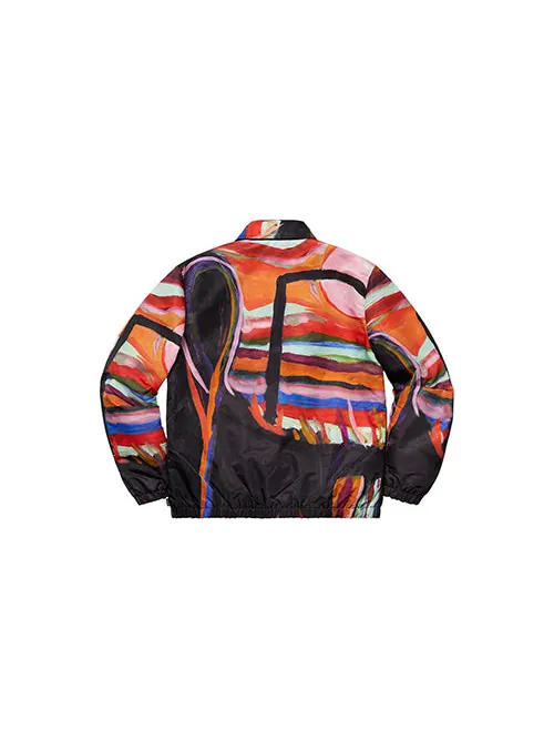 Куртка Supreme SS19 Reaper Work Jacket Painting Cargo Unisex — изображение 3 из 3, черный
