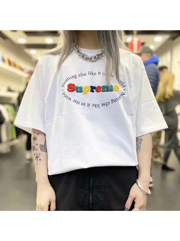 Футболка ss20 week 1 nothing else ss top tee Supreme — изображение 2 из 2, белый